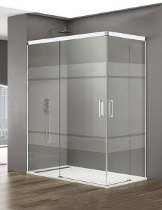 Cabine paroi de douche...