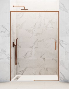 Porte de douche coulissante...