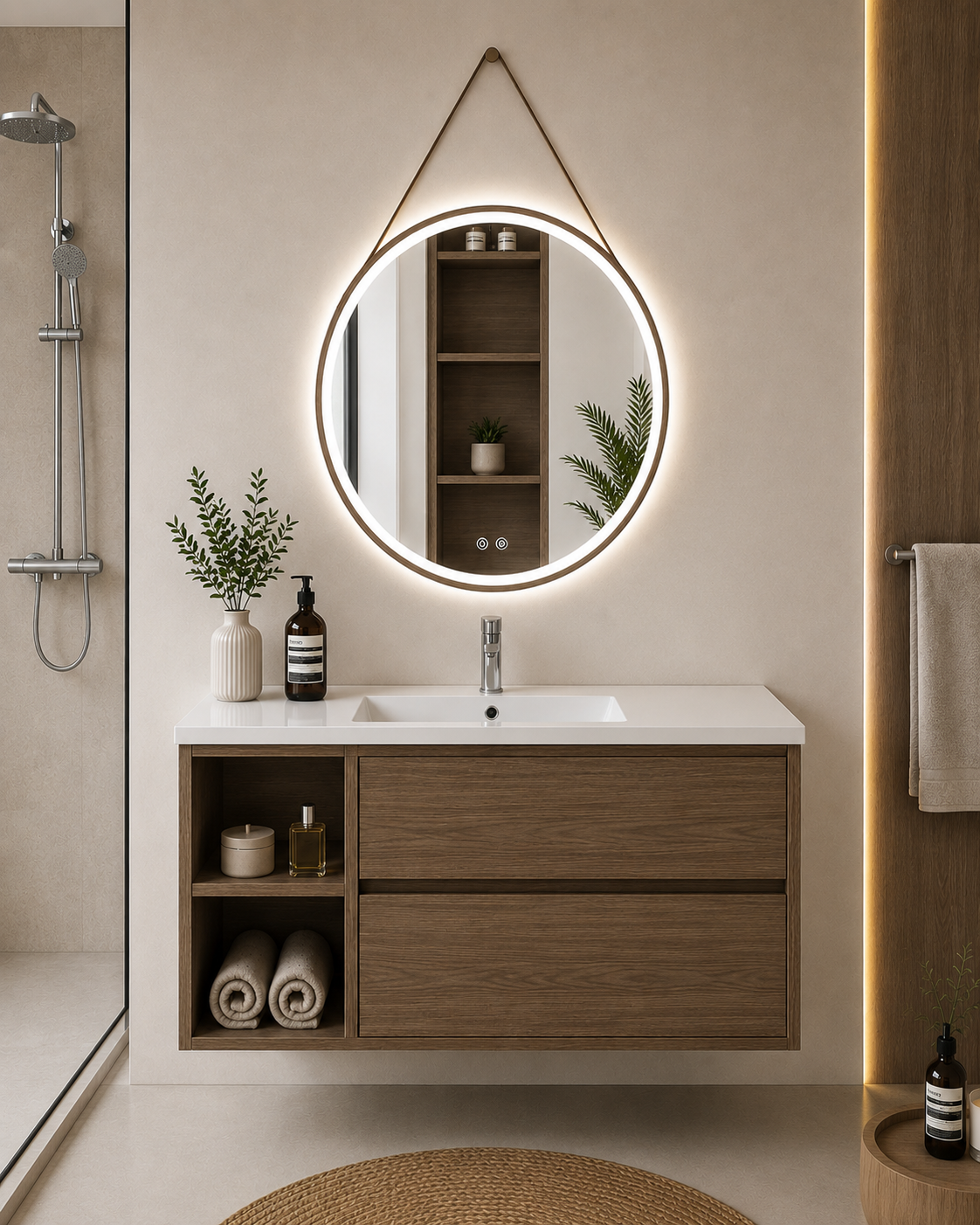 Meuble de salle de bain Zeus avec lavabo