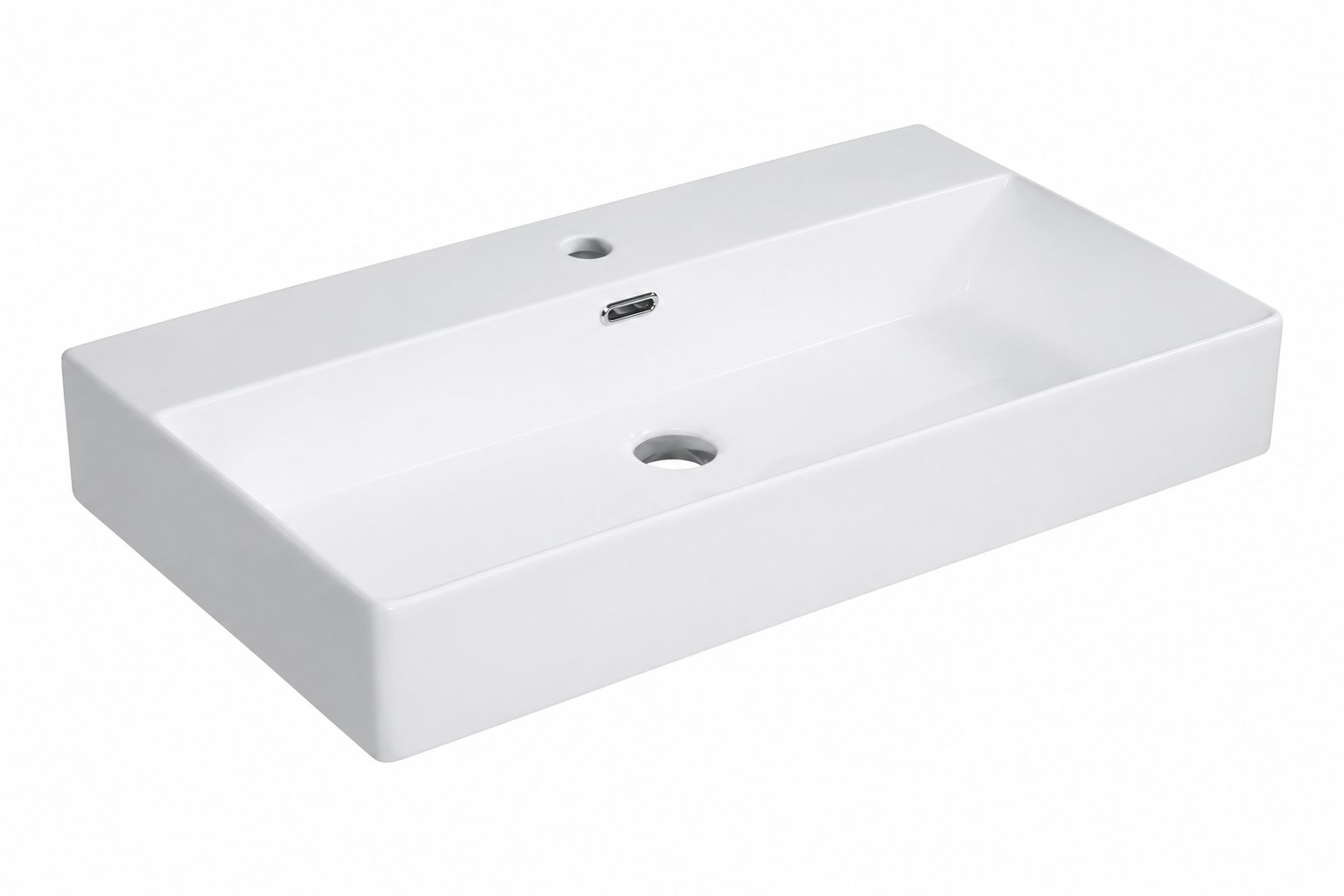 lavabos de porcelana sobre mueble