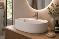 Lavabo en porcelaine à poser sur plan de travail FURNAS
