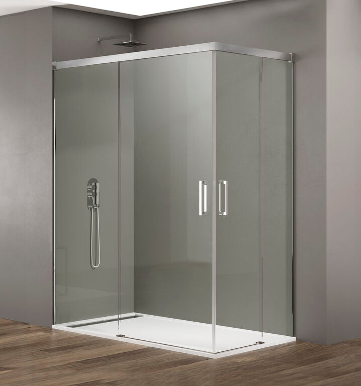 Paroi de douche d'angle au sommet BASIC
