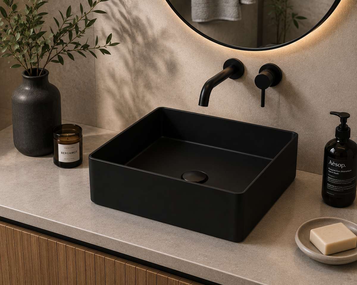 Lavabo à poser en porcelaine SATET