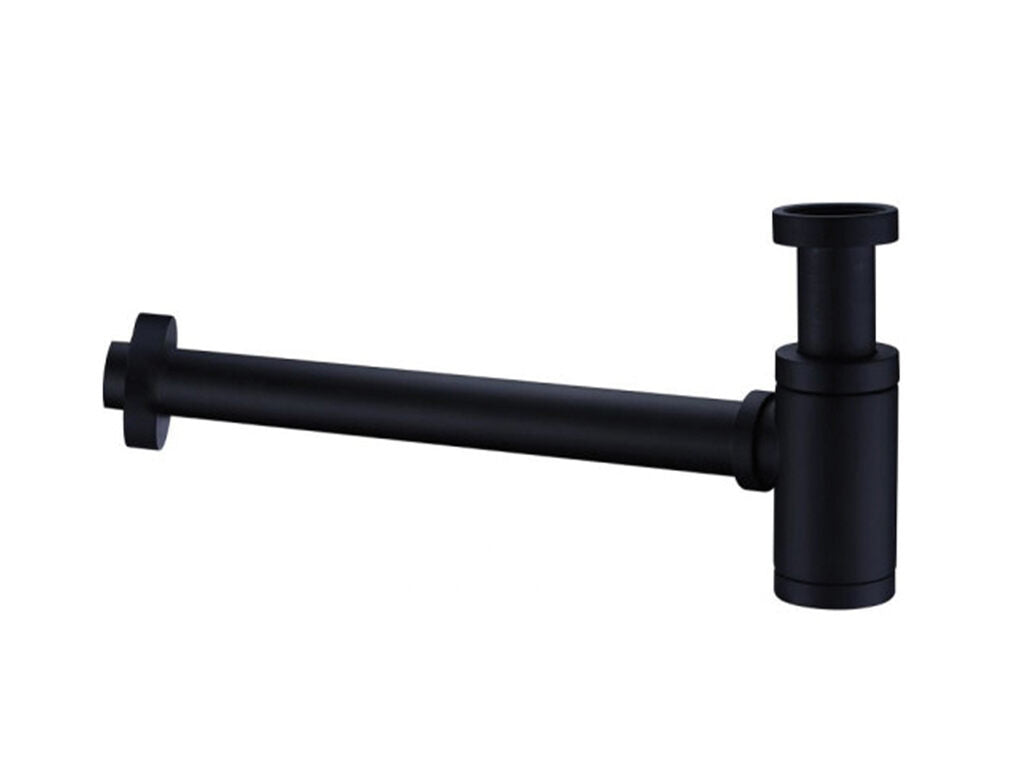 Sifón minimalista negro