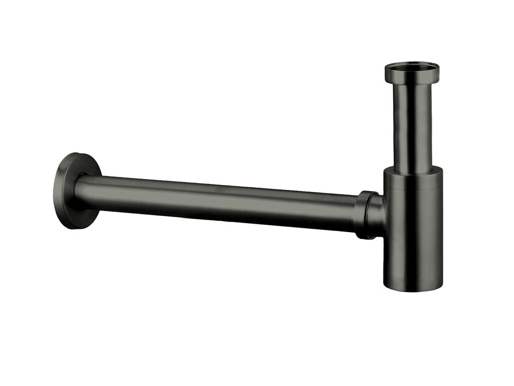 Sifón minimalista titanio